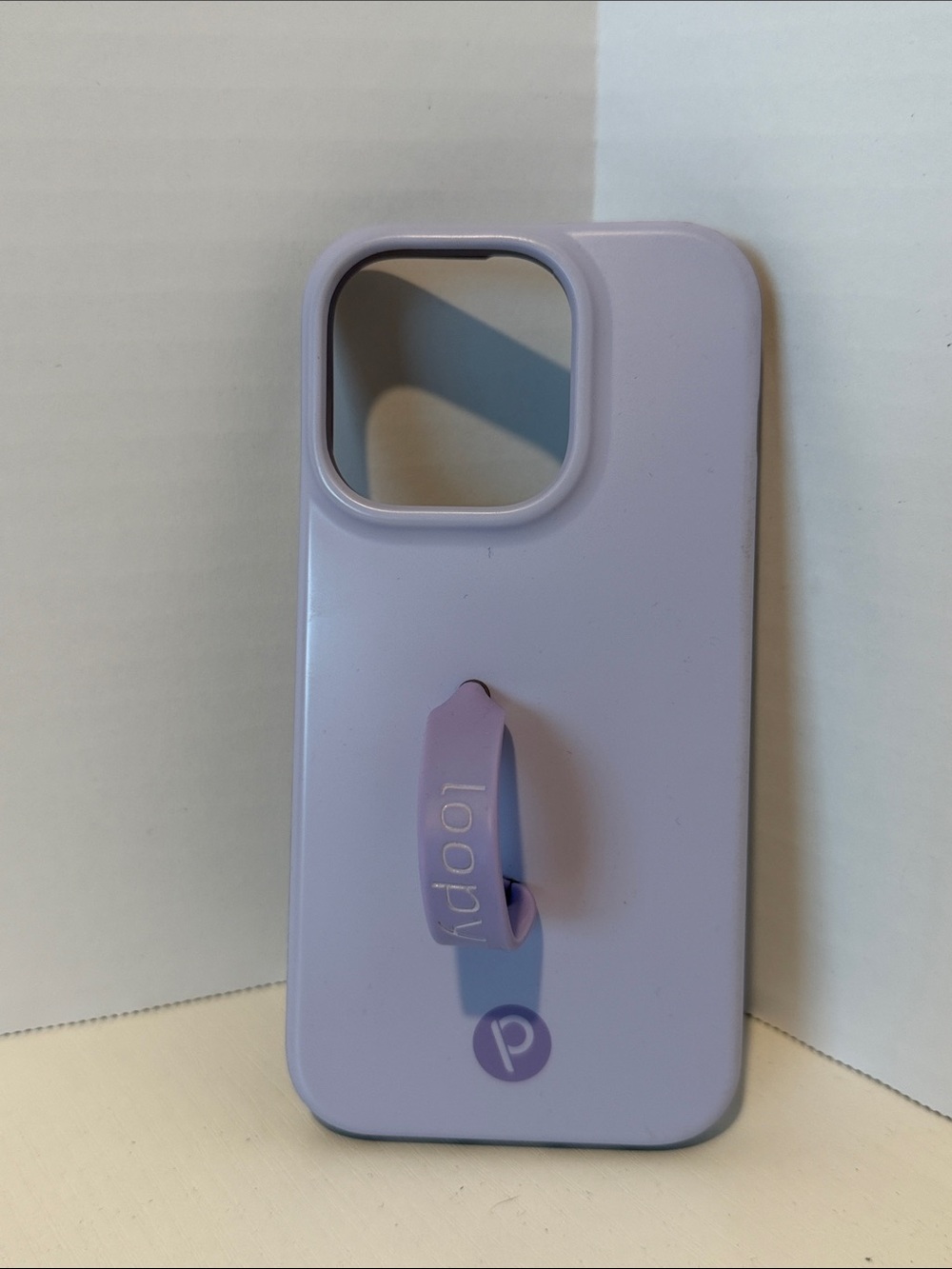 Loopy Case Lilac Purple Phone Case with Loop Grip fits iPhone 14 Pro